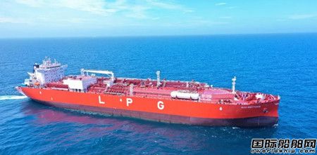  江南造船交付西南海运第二艘93000立方米VLGC,