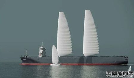 米其林新型充气风帆在首艘集装箱船上启动测试
