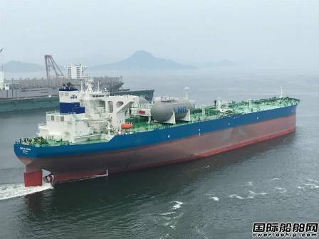 三星重工交付Maran Tankers第四艘LNG动力VLCC