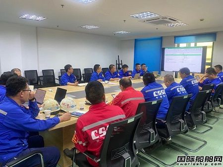 外高桥造船开展大型邮轮安全返港系统功能交底及动员