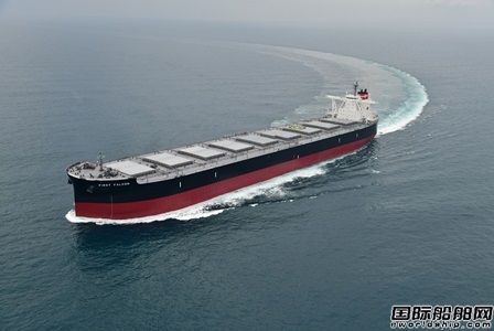 JMU交付自主设计研发新一代20.8万吨节能型散货船