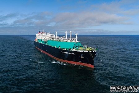 沪东中华建造又一艘8万方LNG船命名
