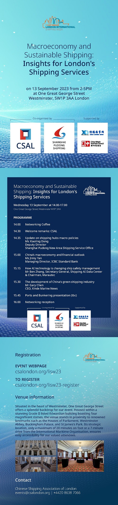 LISW23 - Macroeconomy and Sustainable Shipping