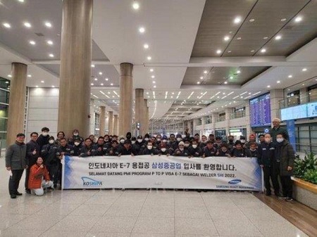 今年上半年韩国船企雇佣8000多名外国工人