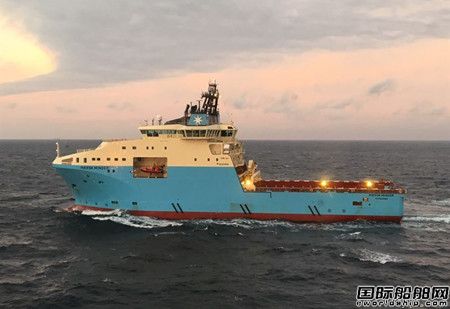  瓦锡兰为马士基海工船升级成为全球首艘混合电池动力三用工作船,