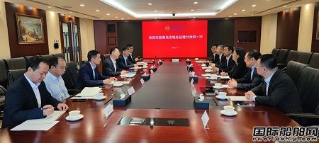 青岛双瑞总经理付洪田带队赴港拜访招商轮船和招商海通