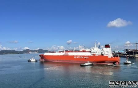 现代三湖重工交付Knutsen一艘17.4万方LNG船,
