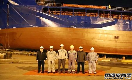 航天大洋为Briese建造第三艘9000吨多用途船顺利下水