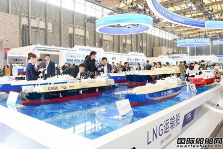 4型新船设计10型高端船舶亮相！沪东中华成海事展“明星”