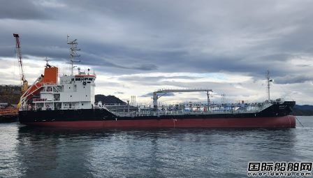 佐佐木造船建造新加坡港首艘甲醇燃料加注船交付运营