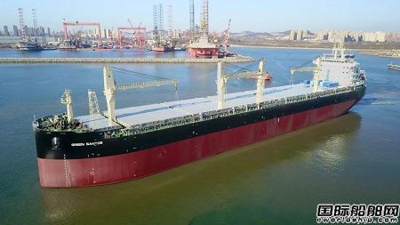 大连中远海运重工首制世界最大多用途纸浆船命名交付,