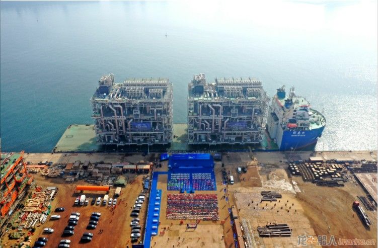 [清洁能源]全球首例一体化建造LNG项目在青岛完工交付,