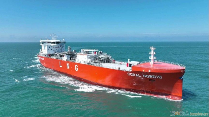 江南造船3万方LNG船入选2022年度杰出船型世界名船录