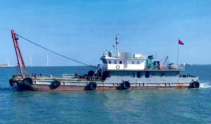 出售:【抛锚船】1600马力起15吨锚，2009年浙江造