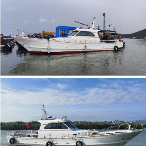 出售2018年造13.9米沿海玻璃钢三类游艇 CCS