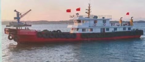 出售2019年造39.81米近海钢质平头双机交通船