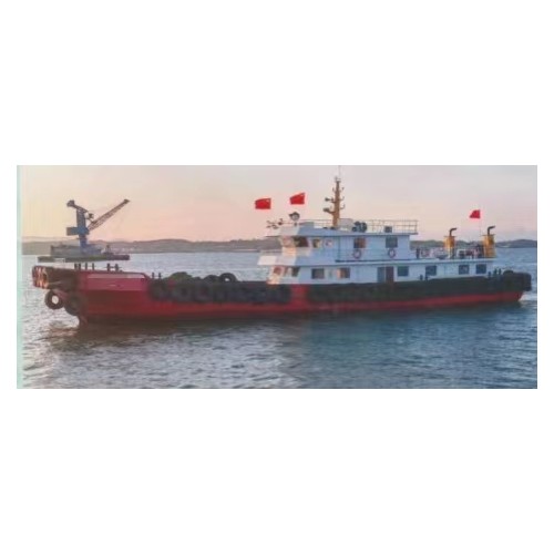 出售2019年造39.81米近海钢质平头双机交通船