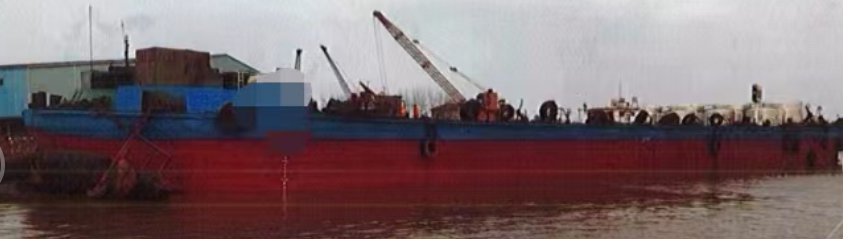 出售1997年造91.7米7650吨近海非自航甲板货驳