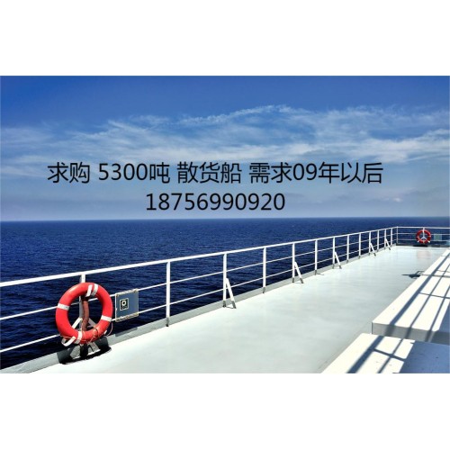 出售:5300吨散货船 2008年