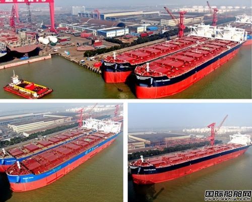 两船交付三船命名!新时代造船喜迎“开门红”,
