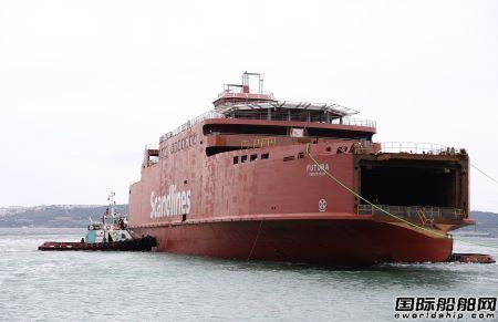  Cemre建造Scandlines全球最大零排放货运渡船下水,
