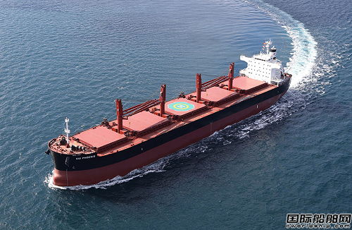 南日本造船交付一艘64000载重吨散货船