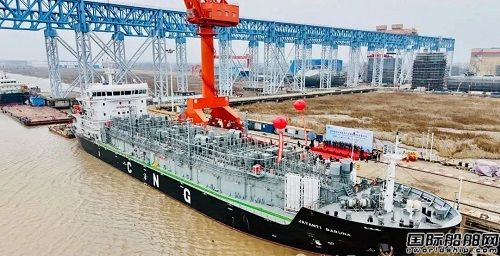  造了10年？中国船企合作打造全球首艘CNG运输船交付,