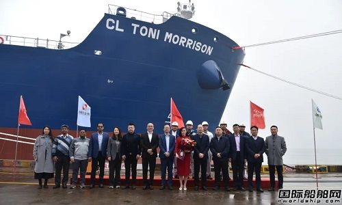 新时代造船同日交付两艘50000吨Ⅱ类化学品船