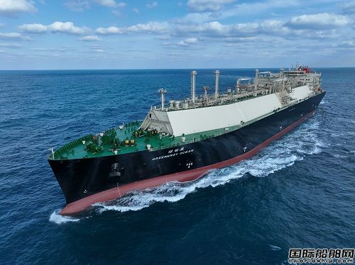 全球首艘第五代大型LNG船交付！沪东中华自主研发设计建造