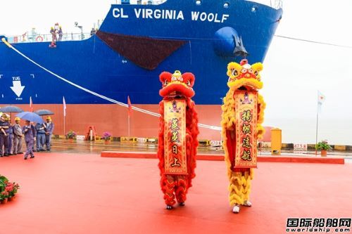  收官！新时代造船交付国银金租5万吨化学品船,