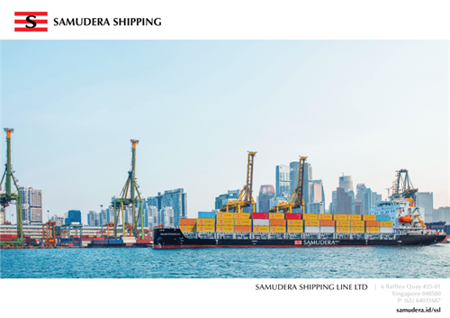 印尼国有航运公司Samudera上半年净利下跌68.3%
