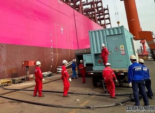 外高桥造船实现船舶中压岸电系统自主调试突破