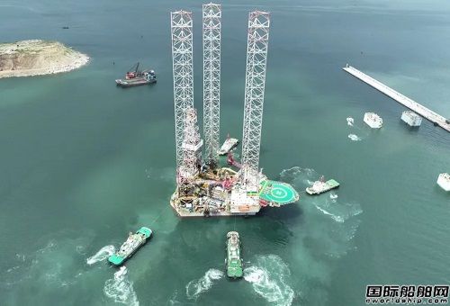 威海金陵“海洋石油941”平台上驳作业工程完工