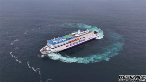 威海金陵为Stena建造高端客滚船完成试航