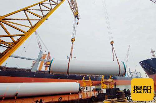 中船澄西高质量交付Enercon项目第六批次风塔产品