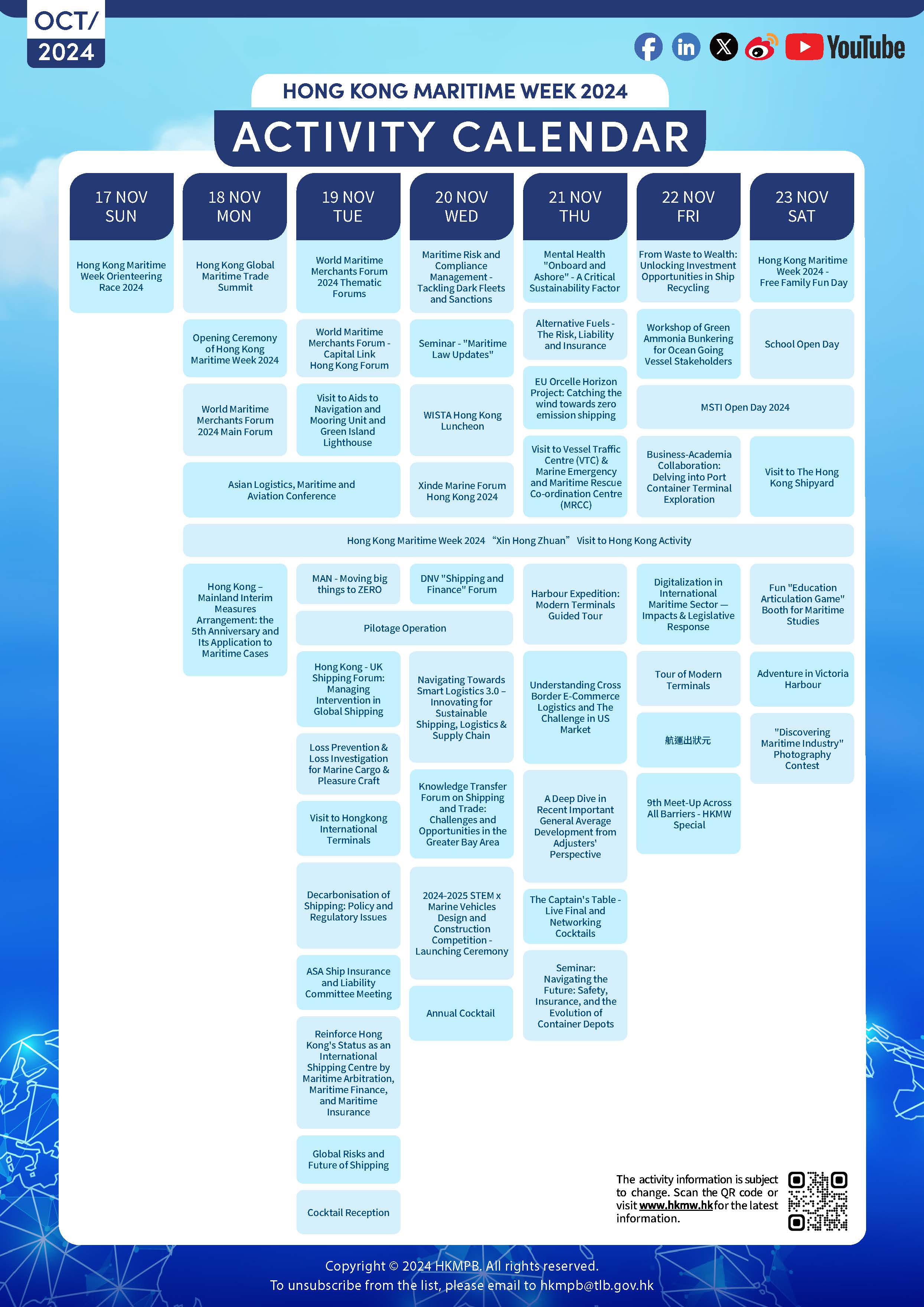 HONG KONG MARITIME WEEK 2024: NAVIGATING TO A GREENER FUTURE,