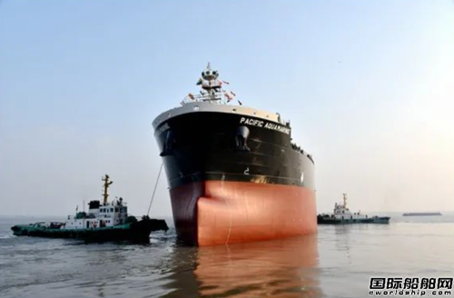  新时代造船11.5万吨油船和5万吨化学品船下水,