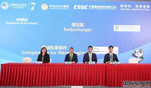 40亿订单集中签约!中国船舶集团再赴“进博之约”,