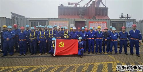 北海造船21万吨散货船两船巨型总段合拢回靠效率显著提升