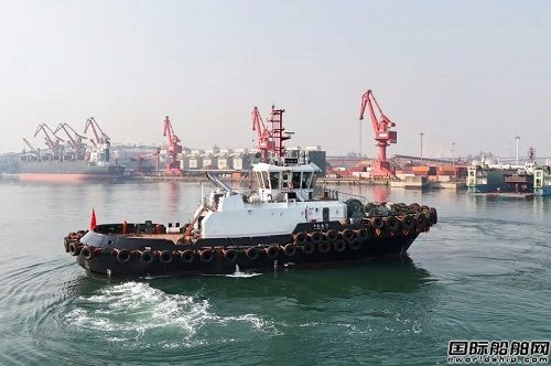 山东港口最大马力罗伯特拖轮完成海试