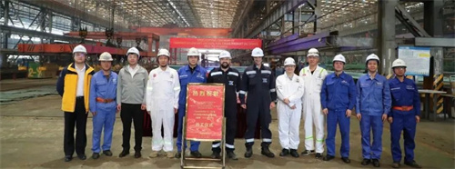 广船国际为Chandris建造首制LNG双燃料油船开工
