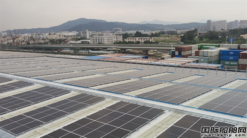 中远海运集团首个光储充零碳项目落地