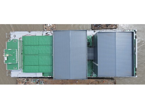 搅拌量360m³/h全封闭环保型搅拌船（海建砼1）出售图4