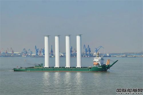 中船澄西交付4套35米折叠式旋筒风帆