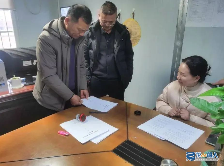 黄州区首艘新能源船舶建造协议正式签订,