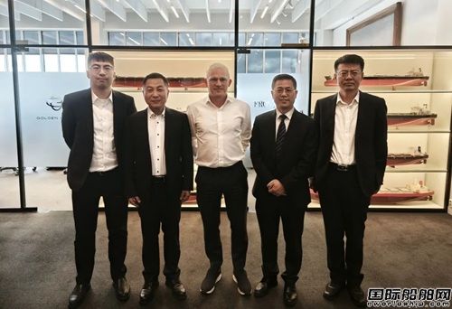 七二五所副所长、双瑞环境董事徐健带队拜访挪威、德国客户,