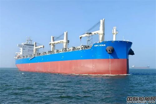 山船重工为中信金租建造85000吨多用途纸浆船试航凯旋