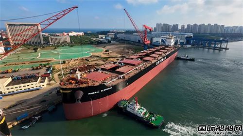 一船出坞两船铺底！北海造船接连实现多个建造节点