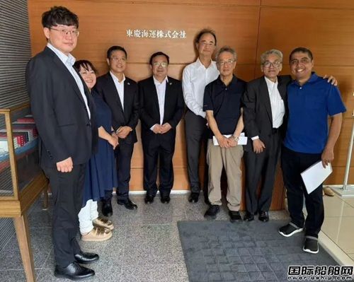 双瑞环境于江水总经理带队拜访日本客户,