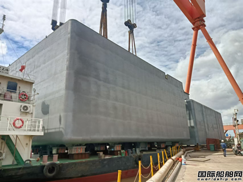 华滋能源8船套16000TEU集装箱船B型LNG燃料舱完美收官